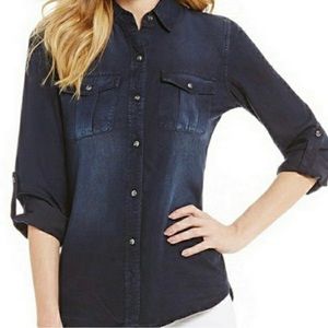Ladies Cremiuex Denim Shirt